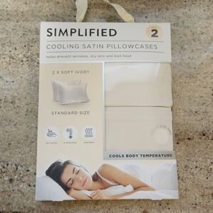 Satin Pillowcases - Soft Ivory